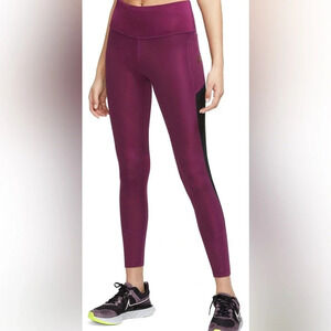 Nike AIR DRI-FIT 7/8 Workout Tight Leggings  Sz S